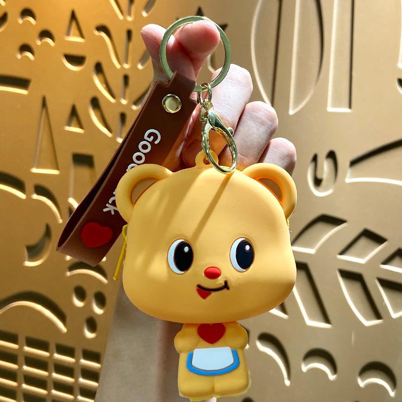 Мини Кошечка удачи Кошечка монета брелок и сумка для наушников подарок