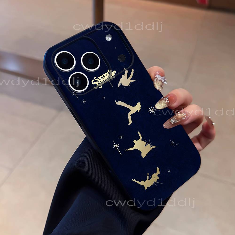 5 5SOS S-Секунды S-Лета Чехол для телефона Для iPhone 17,16,15,11,12,14,13 Pro Max Mini XS,XR,7 Plus 16E Air Ударопрочный Мягкий чехол
