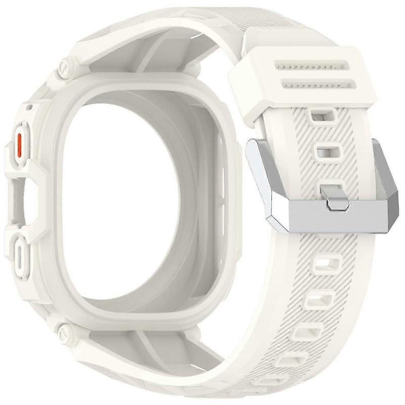 For Samsung Galaxy Watch Ultra 47mm Shockproof Armor TPU Watch Strap with Integrated Watch Case - XN
