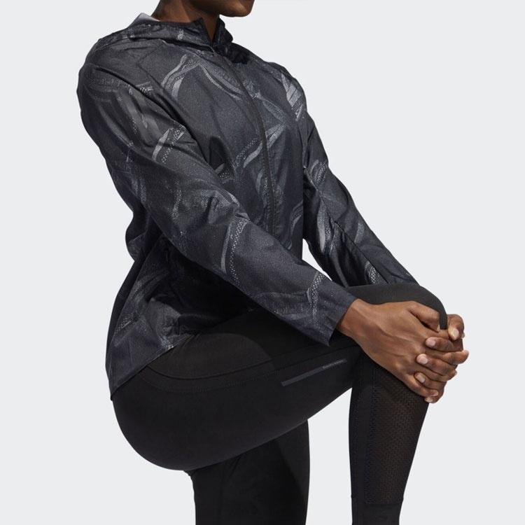 (WMNS) adidas Training Sports Hooded Jacket Black Women's DW5960