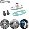 Turbo Oil Drain Outlet Flange Gasket 10AN Garrett GT28 GT30 GT35 T3 T4 Adapter Kit Set Turbocharger