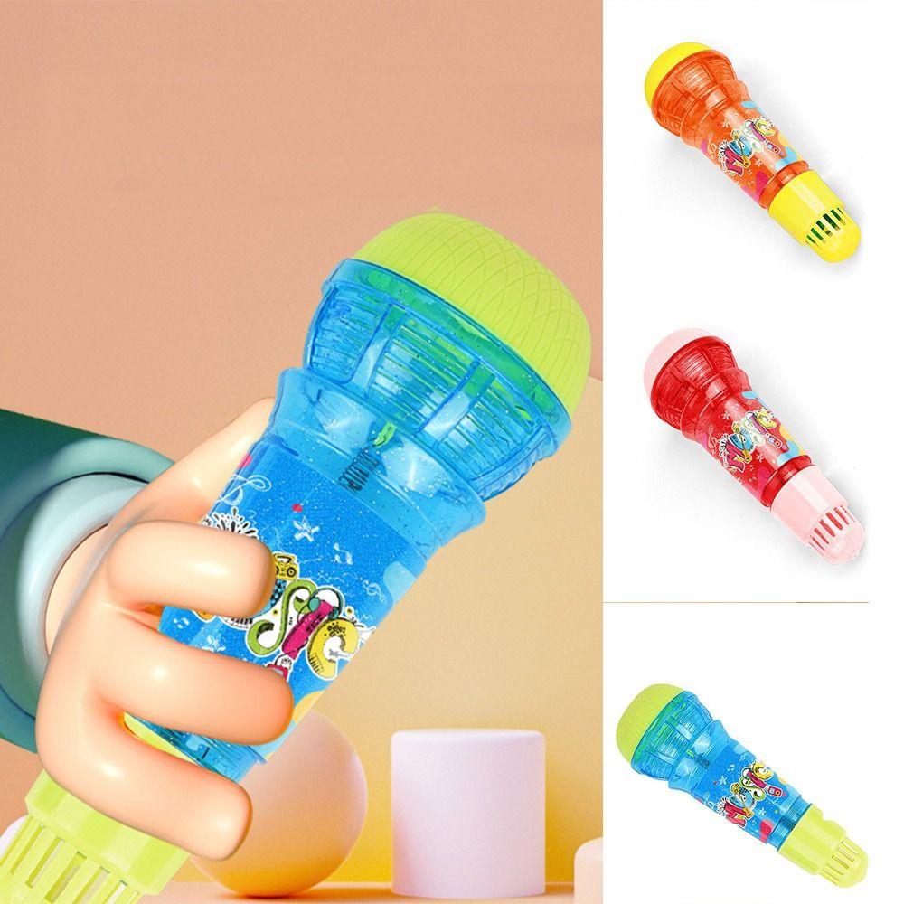 Multicolor Music Instrument Toys Plastic Singing Song Toy Creative Kids Echo Microphone Children