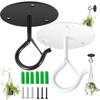 Carbon Steel Ceiling Hooks Wall Mount Flower Pots Lifting Hook New Plant Hanging Hook Garden
