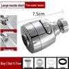 Universal Rotating Kitchen Faucet Aerator: Anti-Splash, Water-Saving, Sprayer Extender