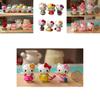 Очаровательный набор из 6 шт. Хелло Китти Куроми Sanrio Милые Куклы Аксессуары Для Коллекционеров