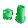 Игрушка для собак, интерактивная игрушка для жевания собак со звуковым эффектом, мультяшная лягушка, игрушка для чистки зубов, товары для домашних животных