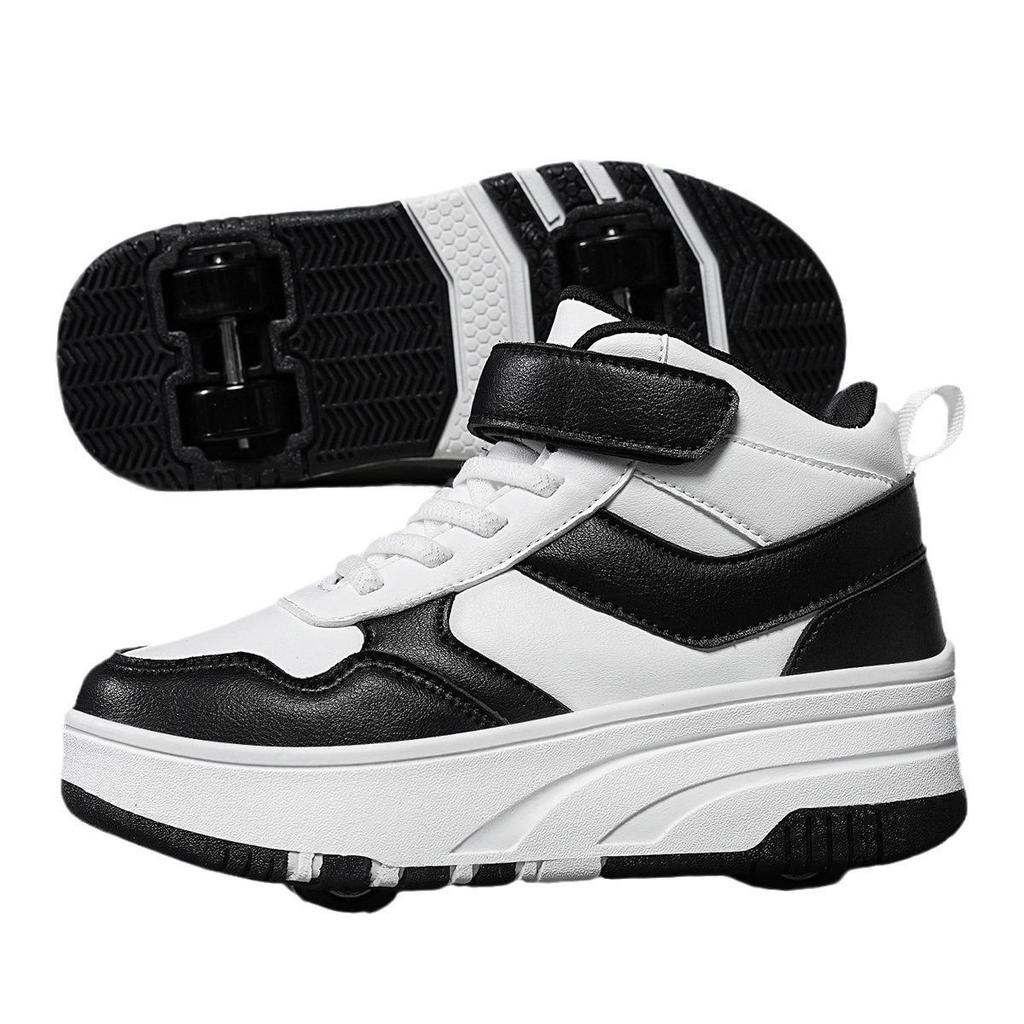 Детские дышащие роликовые коньки с высоким верхом для спорта на открытом воздухе