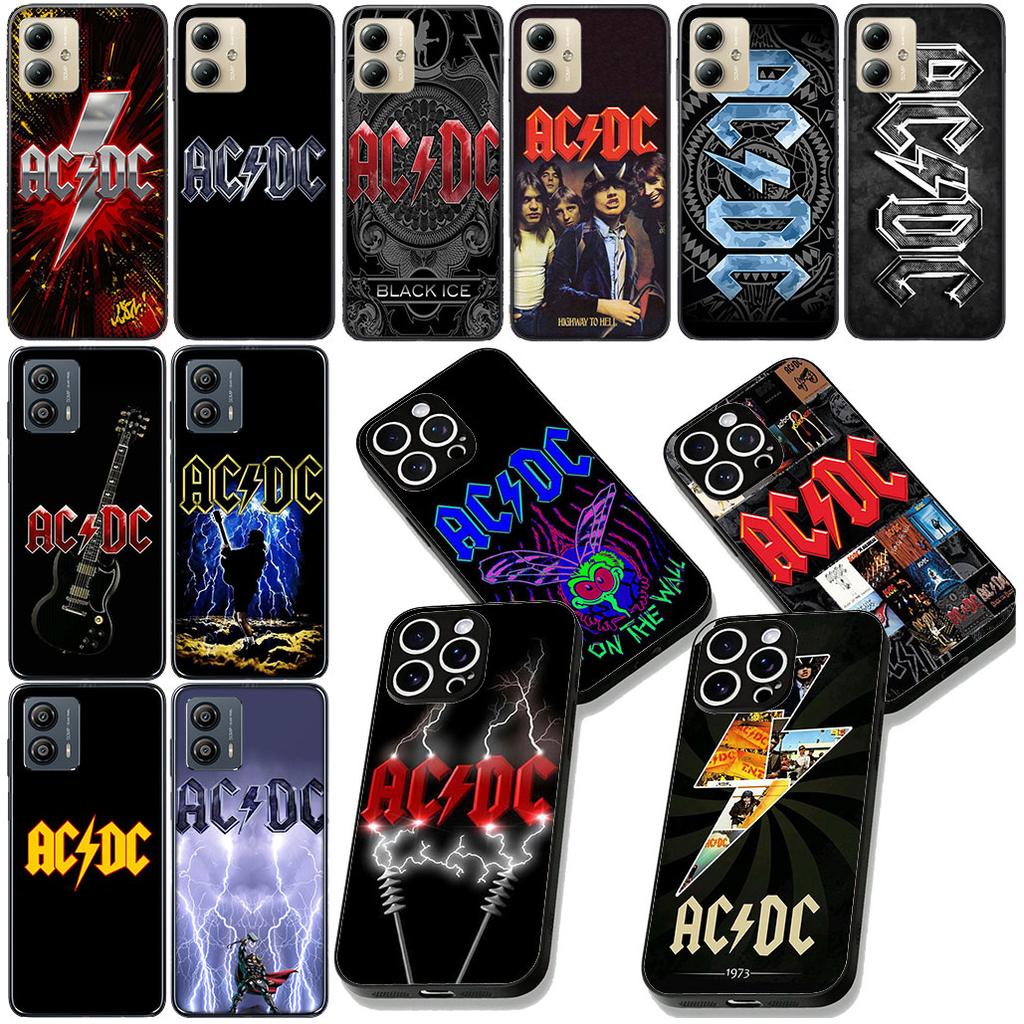 Wallpaper A-Acdc Funda Phone Cover for Motorola Moto E13 E20 E32 E22 E14 E15 G32 G60 G72 G7 G8 G82 G9 Plus Power Coque Case