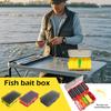 Container Portable Fishing Box Multi-function Hook Storage Box Double-sided Storage Box