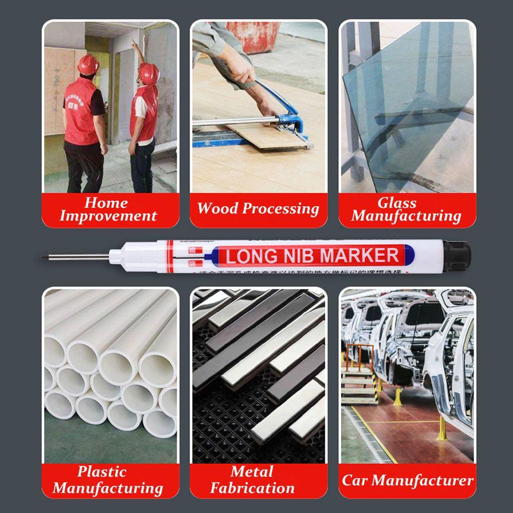 Деревообработка Декорирование Домашний декор Обработка изделий из металла Маркерная ручка Маркер с глубоким отверстием Маркеры с длинной головкой