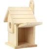 Wooden Outdoor Bird Houses Hang Mini Decorative Strong and Durable Birds Feeders Cages Bird Cages Pet Products Supplies