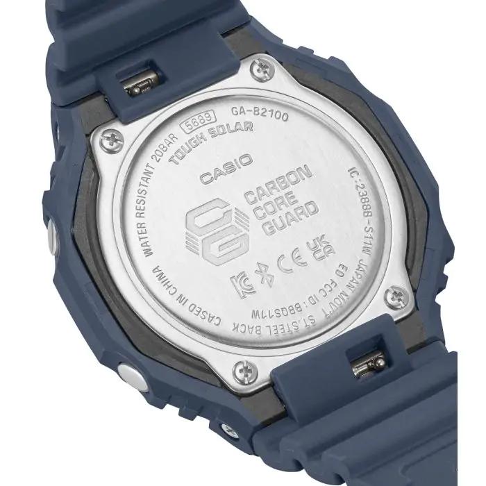 CASIO G-SHOCK NEW OAK Navy Blue - Tough Solar, Bluetooth® GA-B2100-2AER