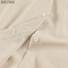 HOUZHOU шифоновая рубашка женские классические ретро корейские офисные женские элегантные повседневные топы большого размера
