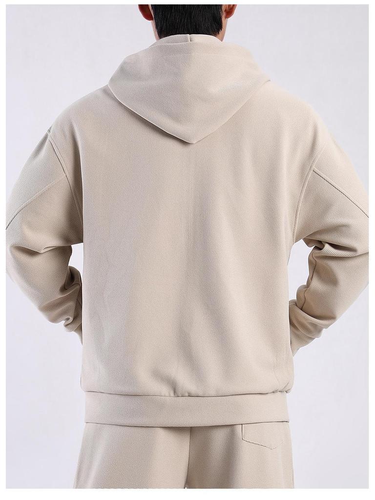 Мужской кардиган-худи на молнии - Осенне-зимняя верхняя одежда Smart Casual с карманами (2024)