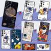 Чехол для телефона с астронавтом и космическим кораблем для Samsung Galaxy S24 Ultra S9 S10 S20 S21 S22 S23 S25 Plus S24 FE Задняя крышка