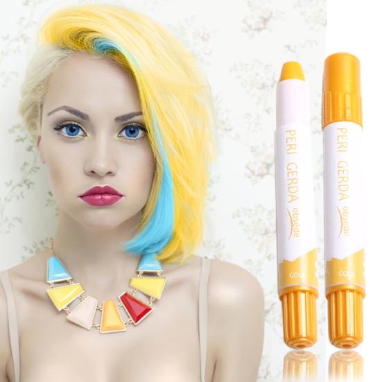 Профессиональная одноразовая временная меняющая цвет краска для волос, краска, карандаш, меловая ручка