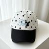 Blogger Polka Dot Wings Embroidery Baseball Cap Women's Four Seasons Versatile Cute ins Wind Peaked Cap Trendy New