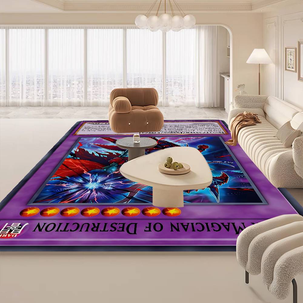 Anime Yu-Gi-Oh Door Mat Washable Non-Slip Living Room Sofa Chairs Area Mat Kitchen Doormat Area Rug