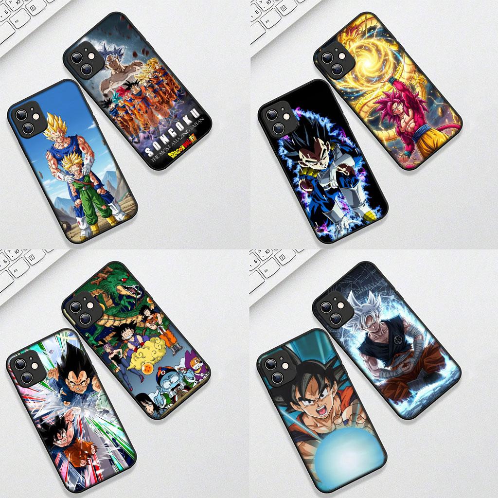 Чехол для телефона Gohan Dragons Gokus Balls Vegeta для Apple iPhone 17 16 Plus 13 12 Pro Max Mini X XR ProMax 16E 15+ 16Plus Air Case