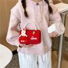 Knot Stylish Butterfly Girls Handbag Pearl Shoulder Bag For Children With Cute Design