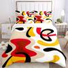 3pcs Abstract Art Print Bedding Set, Ideal for Home Use, Suitable for Bedroom Decor (1*Duvet Cover + 1/2*Pillowcases, No Core) yy250821212