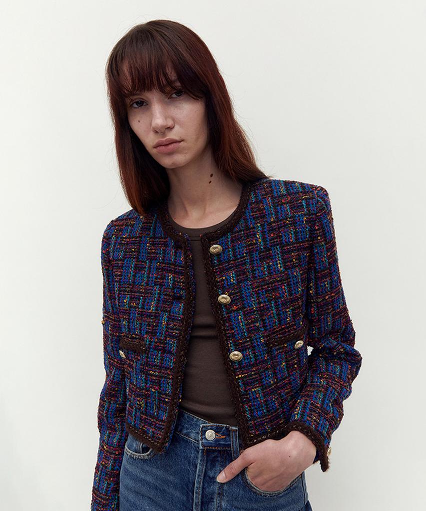 M.M.M Classic Tweed Jacket_Multi