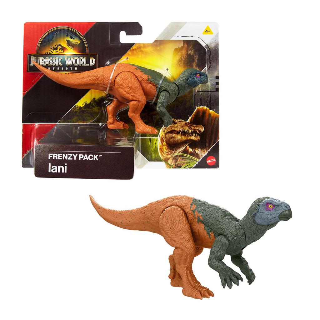 Jurassic World Rebirth Frenzy Pack Articulated Figure 15cm Iani - -