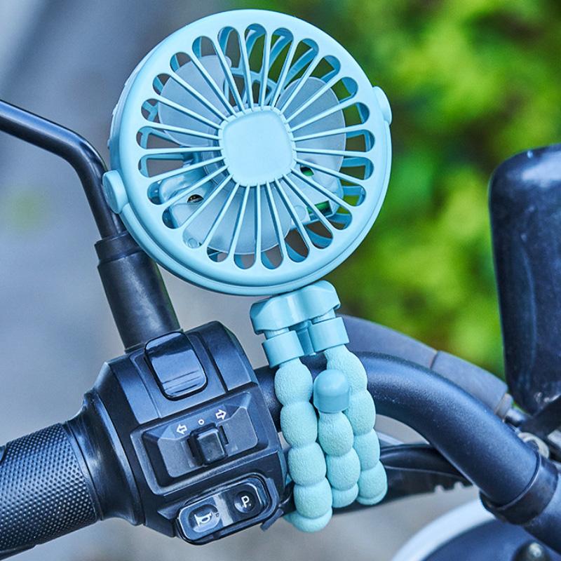 Многофункциональный ручной мини-вентилятор «Осьминог», портативный USB-зарядка, домашняя уличная коляска с функцией ночного освещения, маленький вентилятор