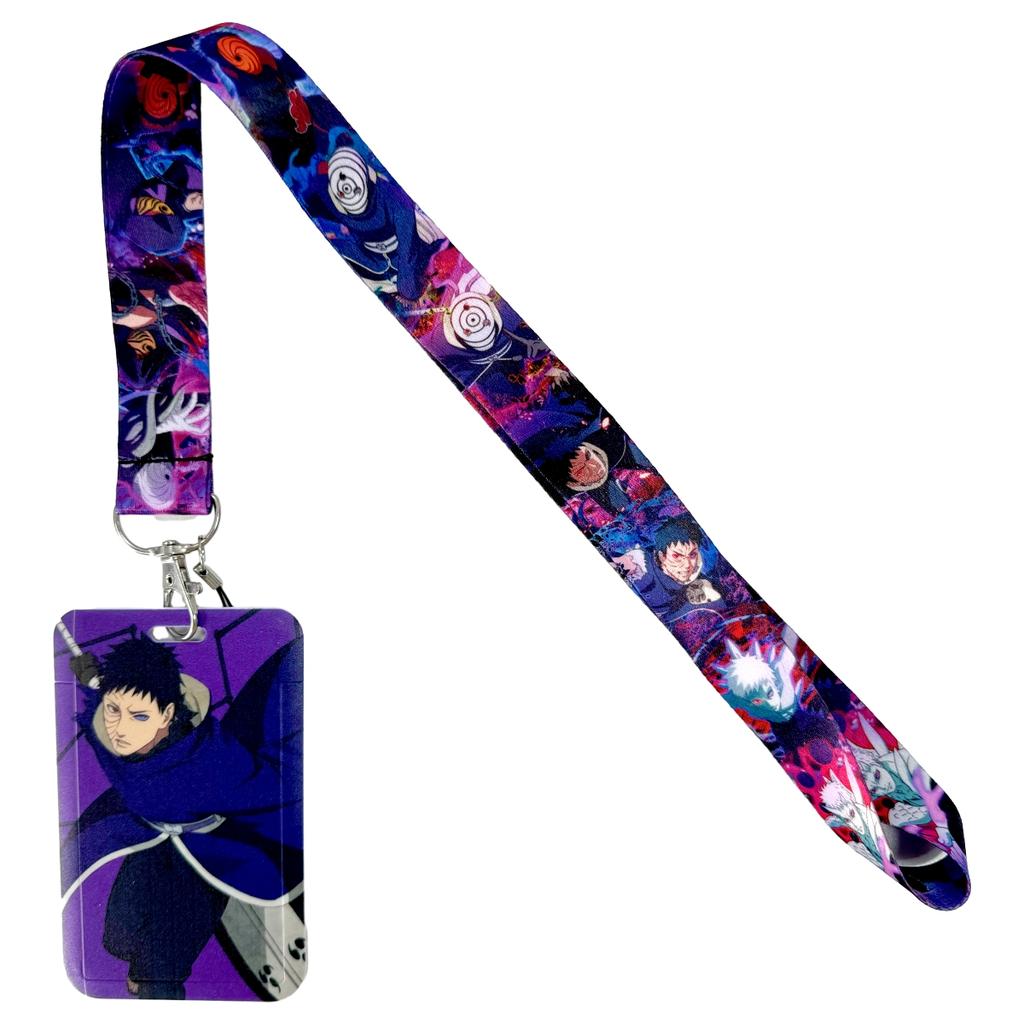 Аниме Мультяшный Держатель для Пропусков Брелоки Шейный Ремешок Для Карты-Пропуска Аниме Держатель для Кредитных Карт Брелоки-Ремешки
