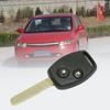 Корпус брелока Износостойкий Пылезащитный ABS-корпус 2 кнопки Чехол для ключа автомобиля для Honda Civic 2006-2011
