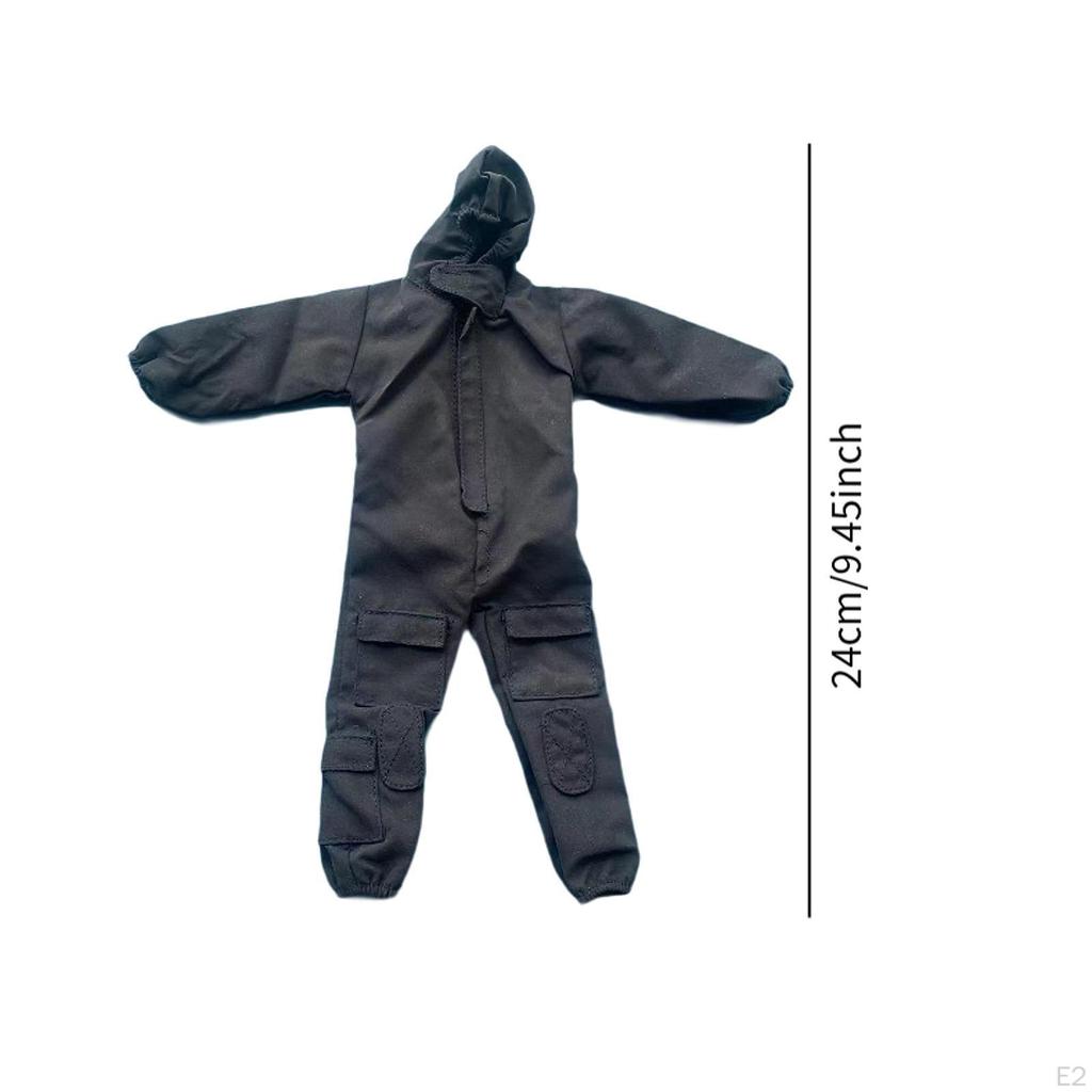1:6 униформ комбинезон кукольная одежда ручной работы, костюм для 12-дюймовых фигурок