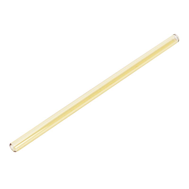 Многоразовая прямая стеклянная трубочка для питья Pyrex для свадьбы, дня рождения, вечеринки, 5 цветов