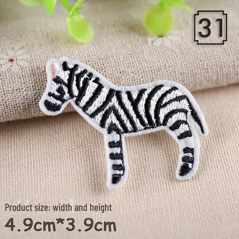 Очаровательная нашивка с изображением маленького животного для детской одежды