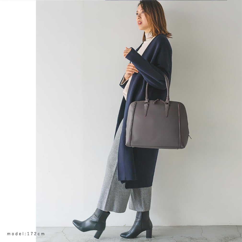 Vita Felice Round Business Tote Bag [VITAFELICE] Women's Vsib-21c33p (Gray)