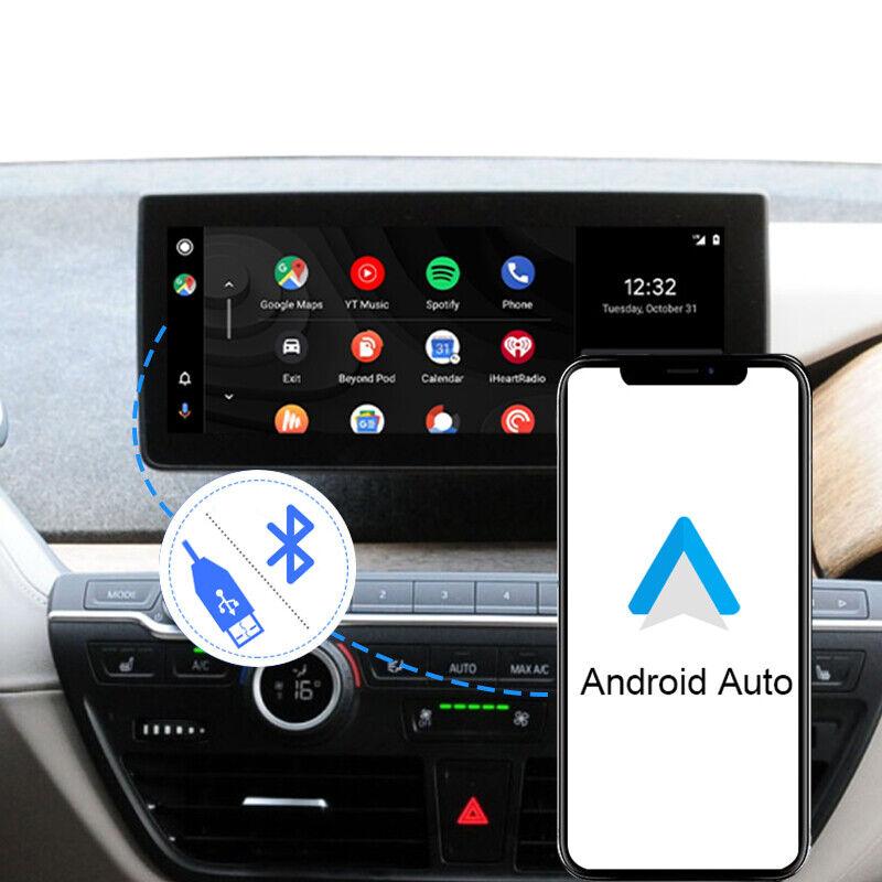 Sinairyu Беспроводной интерфейс CarPlay Android Auto, совместимый с системой BMW i3 i8 I01 NBT EVO 2012-2020 с функциями Mirror Link AirPlay Car Play