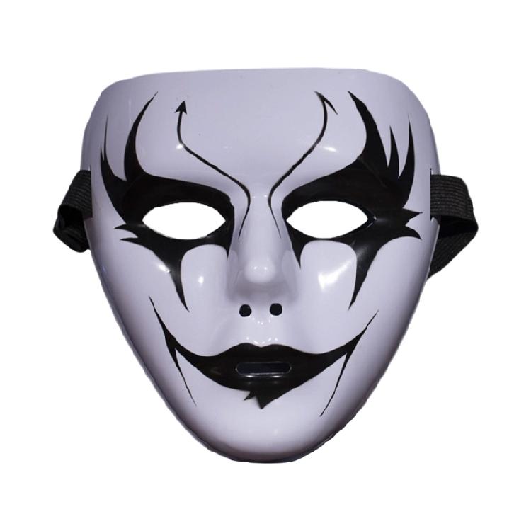 Halloween Fancy Dress Masks for Kids Adults Hand-painted Full Face Mask Street Dance Demons Step Mask for Masquerade