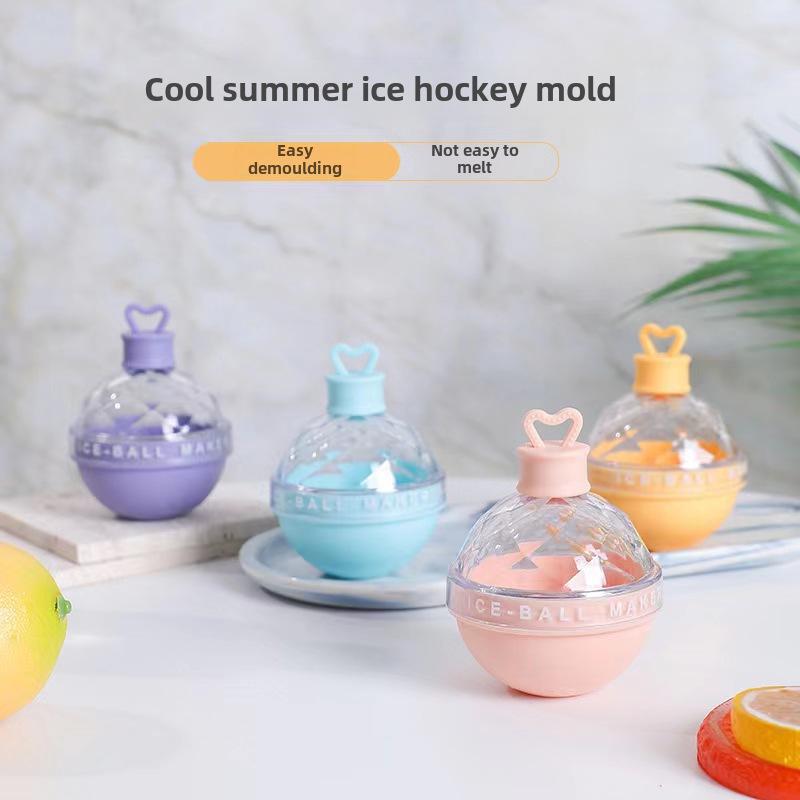 Силиконовая форма для круглого ледяного шара: Быстрая заморозка, простота извлечения из форм для виски и многого другого