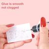 10ml Nail Gel Glue Not Flowing Easy To Apply Liquid Reinforce Nail Rhinestone Glue for Women