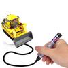 Line-Following Induction Car: Automatic Road Recognition & Marking Pen Toy for Kids