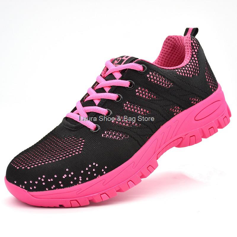 Модные легкие рабочие защитные ботинки для мужчин и женщин, строительные противоударные рабочие ботинки, кроссовки со стальным носком, мужские защитные ботинки, рабочая обувь