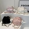 Spring Casual Chain Crossbody Bag Popular Retro Bag New Style Fashionable Casual Bucket Bag Women's Bag