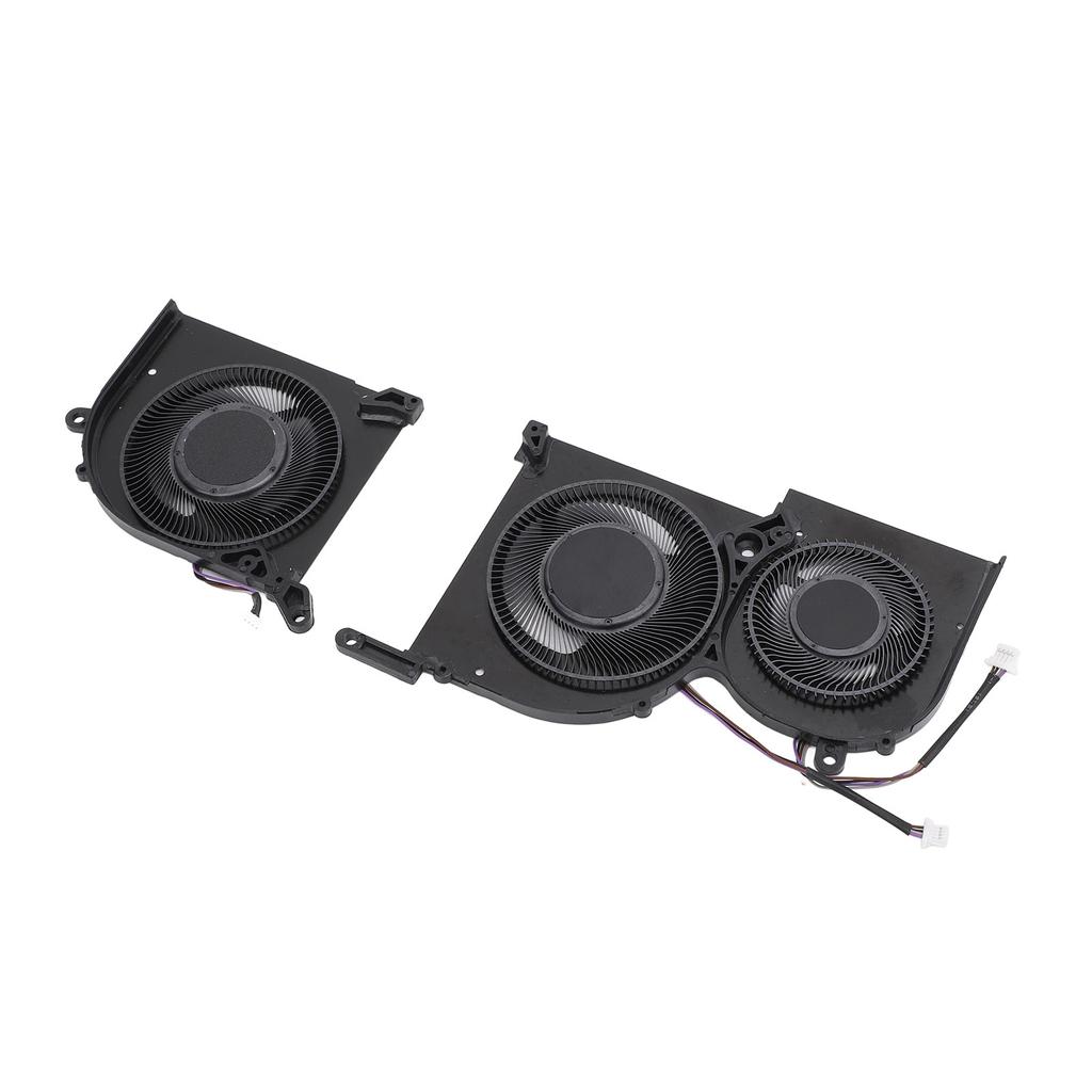 Laptop CPU Fan 4 Pin with Repair Kit Laptop GPU Cooling Fan for MSI GS66 10SD 10SGS 10SFS 10SF 10SE MS 16V1 MS 16V2