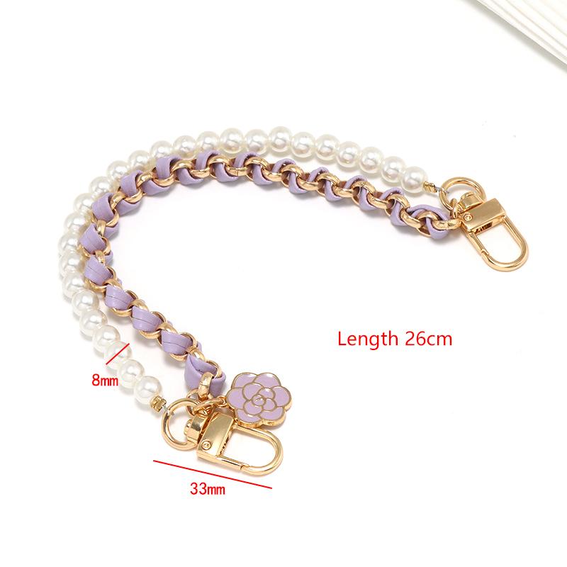 Маленький ароматный ветер Подвеска-цепочка для мобильного телефона Жемчужная цепочка через кожу Подвеска для мобильного телефона