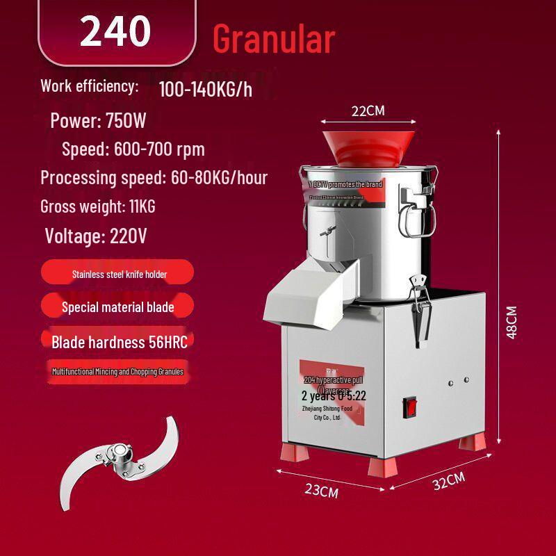 Электрический многофункциональный овощерезка и измельчитель с мясорубкой