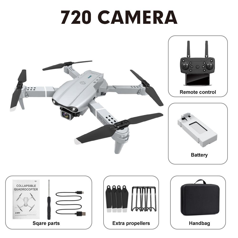 2022 F3 Складной бесщеточный радиоуправляемый дрон Квадрокоптер 4K HD Широкоугольная двойная камера Wi-Fi Видео в реальном времени FPV Полет Максимум Радиоуправляемый дрон HD Широкоугольная двойная камера