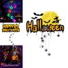 Enchanting Solar Led Wind Chime Light Featuring Pumpkin And Skull Ghost Eye For Outdoor Decor