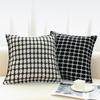 Modern Simple Black and White Small Fragrance Style Pillow Pillow Case Living Room Sofa Cushion Model Bedroom Pillow