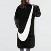 Nike Женская длинная куртка из искусственного меха (Азия) Черная женская уличная одежда DQ6839-010