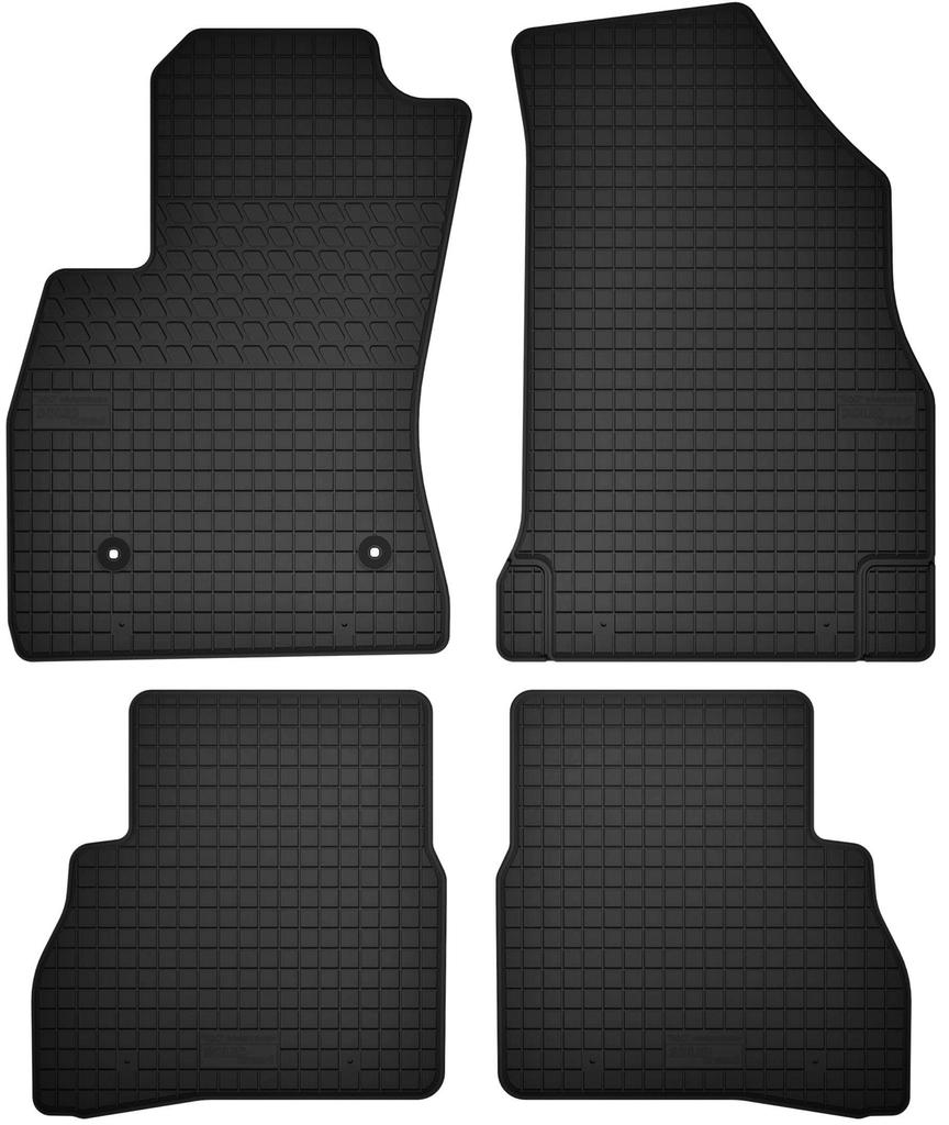 rubber mats set for: Opel Combo D kombivan, delivery van (from 2011 to 2018)