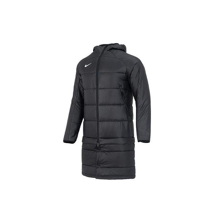 Nike Sport Casual Hooded Long Down Coat Black DJ6307-010